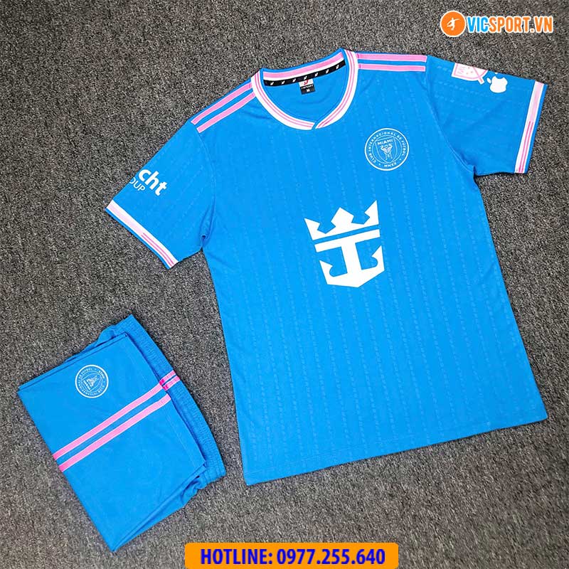 Áo đá banh Clb Inter Miami mùa giải 2025-2026 vải thun lạnh - Hình ảnh 16