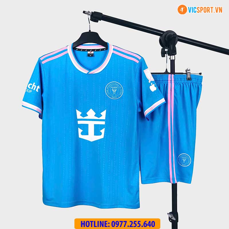 Áo đá banh Clb Inter Miami mùa giải 2025-2026 vải thun lạnh - Hình ảnh 21