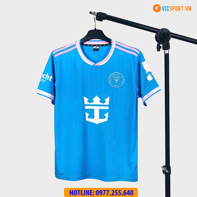 Áo đá banh Clb Inter Miami mùa giải 2025-2026 vải thun lạnh - Hình ảnh 17