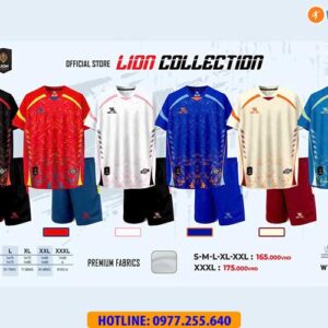 Áo đá banh không logo Dullkill Lion