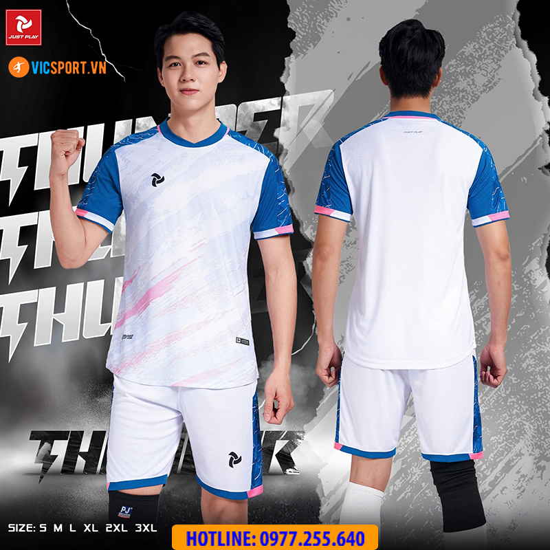 Áo đá banh không logo Justplay Thunder - Hình ảnh 22