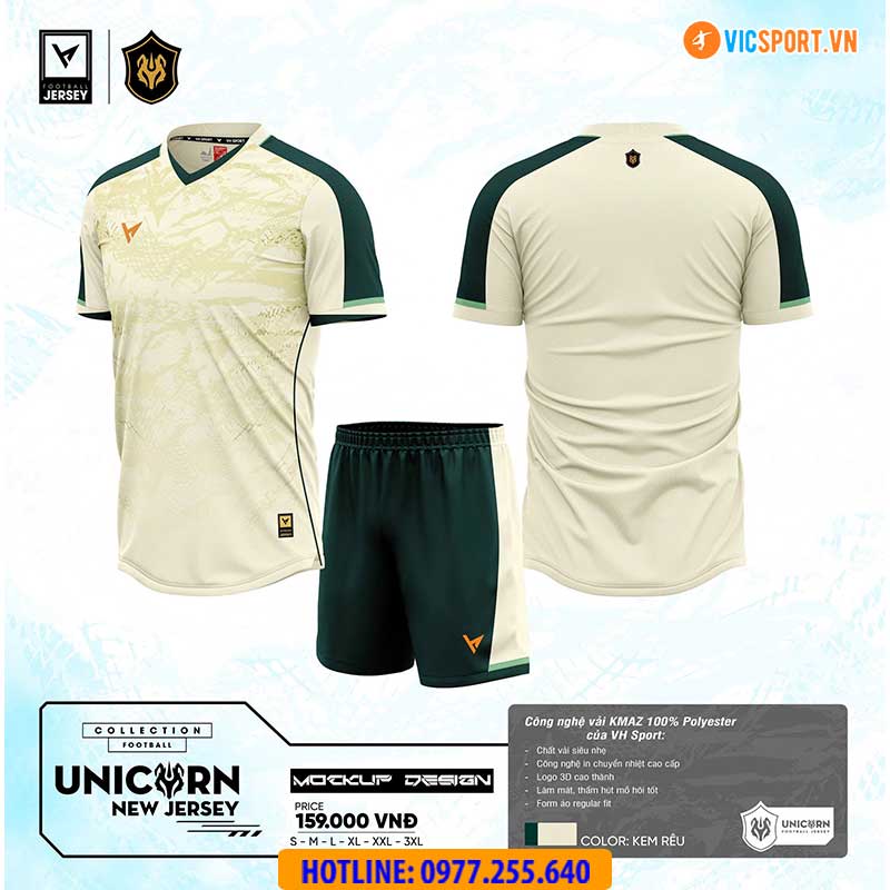 Áo đá banh không logo VH Unicorn - Hình ảnh 36