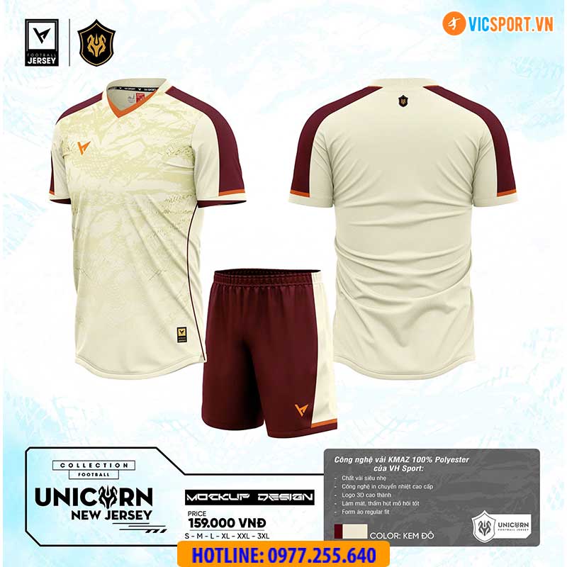 Áo đá banh không logo VH Unicorn - Hình ảnh 21
