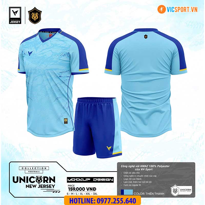 Áo đá banh không logo VH Unicorn - Hình ảnh 33