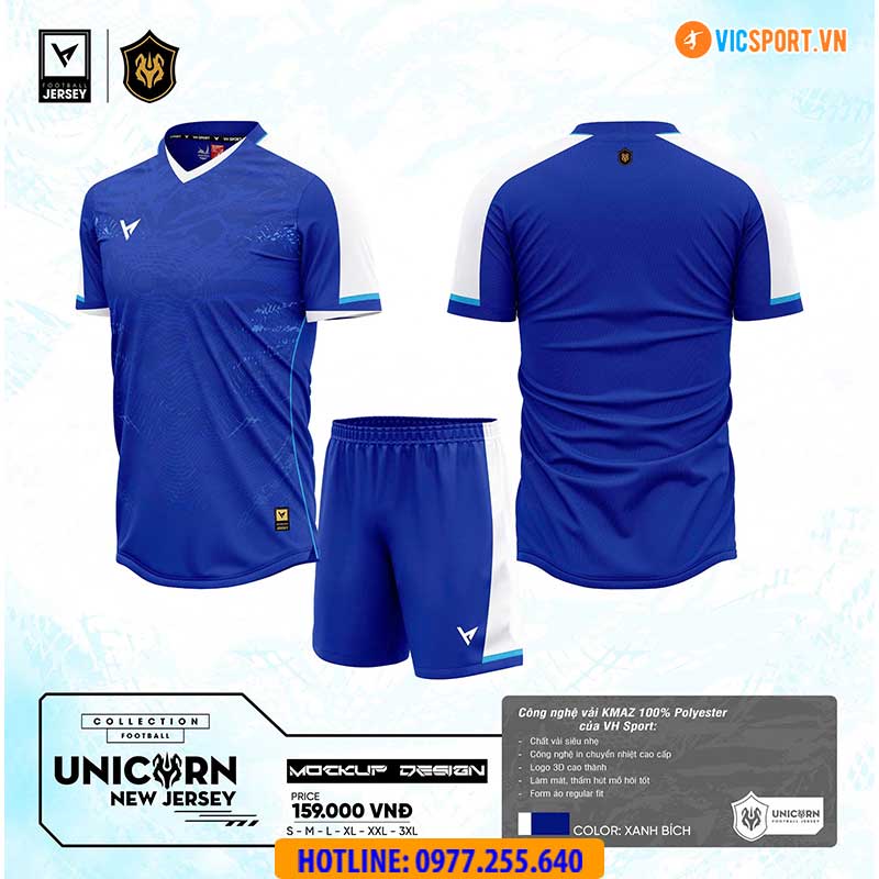 Áo đá banh không logo VH Unicorn - Hình ảnh 32
