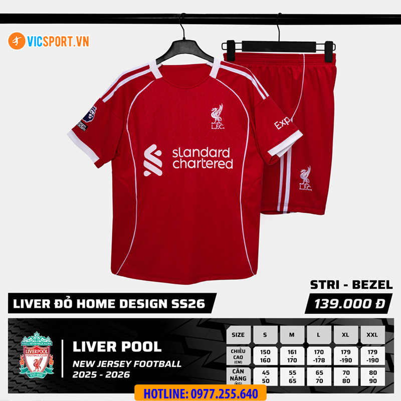 Áo đá banh Clb Liverpool SS26 Strivend - Hình ảnh 4