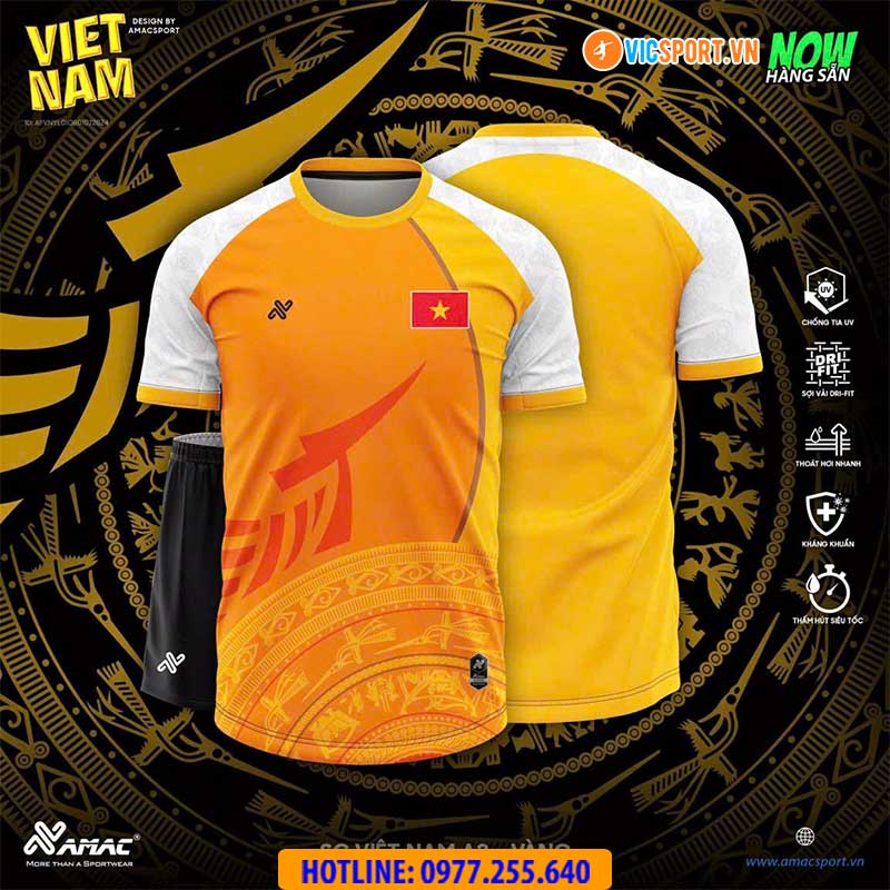 Áo đá banh thiết kế đội tuyển Việt Nam - Hình ảnh 3