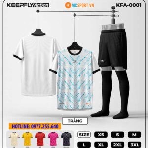 Áo đá banh thiết kế Keepfly KFA 0001