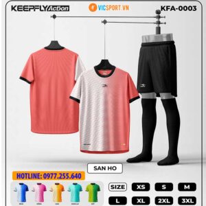 Áo đá banh thiết kế Keepfly KFA 0003