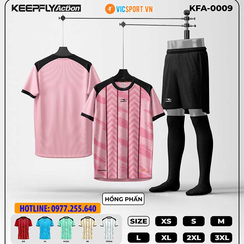 Áo đá banh thiết kế Keepfly KFA 0009 - Hình ảnh 5