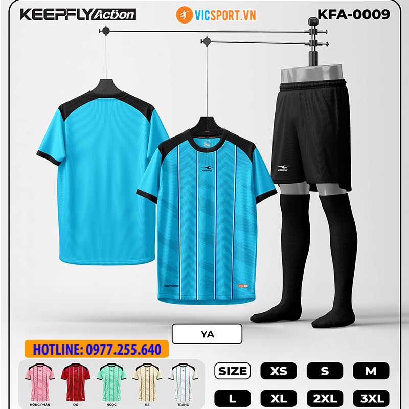 Áo đá banh thiết kế Keepfly KFA 0009 - Hình ảnh 2