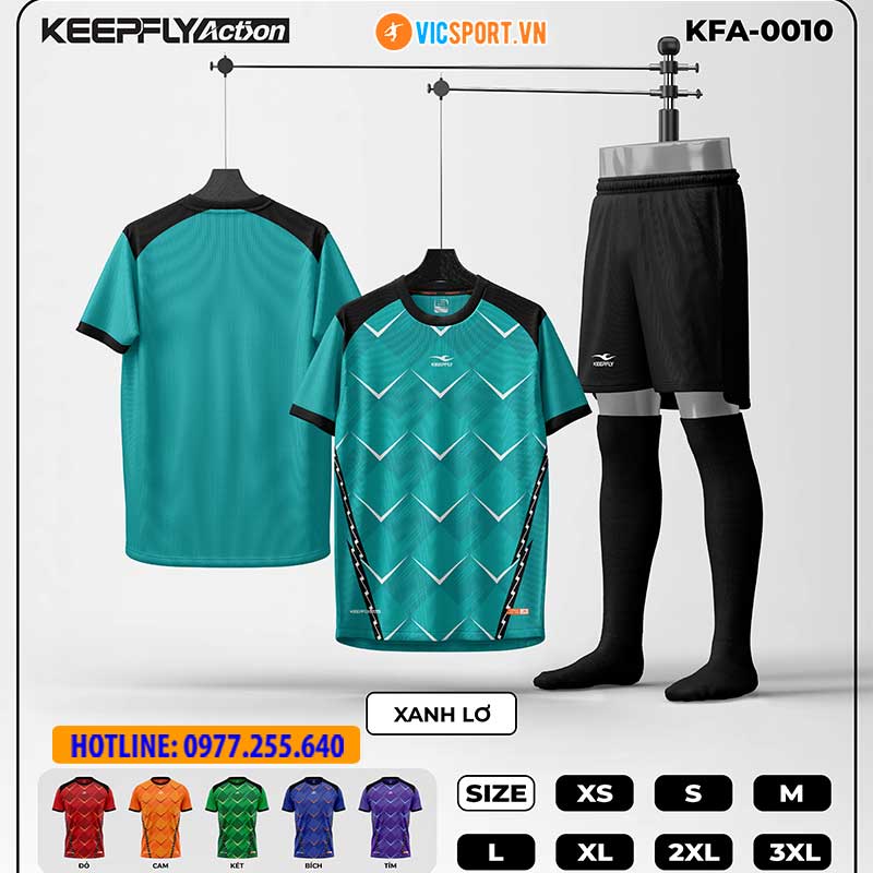 Áo đá banh thiết kế Keepfly KFA 0010 - Hình ảnh 4