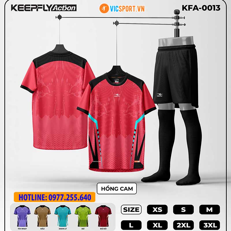 Áo đá banh thiết kế Keepfly KFA 0013 - Hình ảnh 6