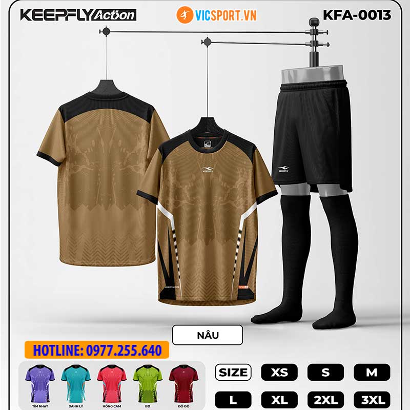 Áo đá banh thiết kế Keepfly KFA 0013 - Hình ảnh 4