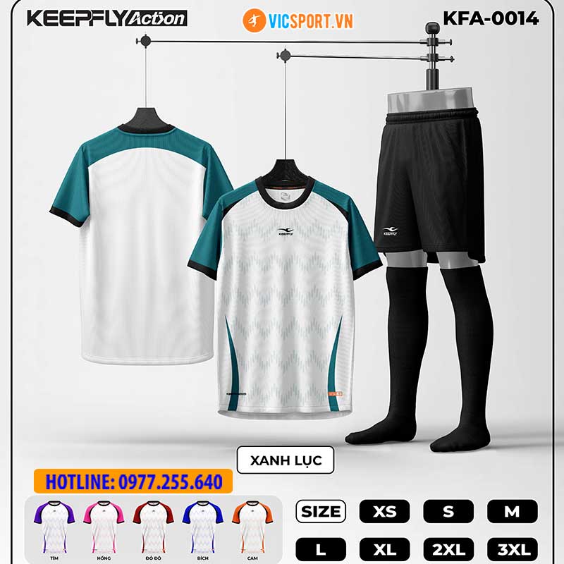 Áo đá banh thiết kế Keepfly KFA 0014 - Hình ảnh 5