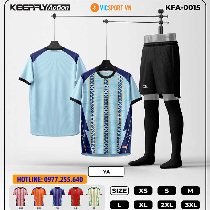 Áo đá banh thiết kế Keepfly KFA 0015 - Hình ảnh 5