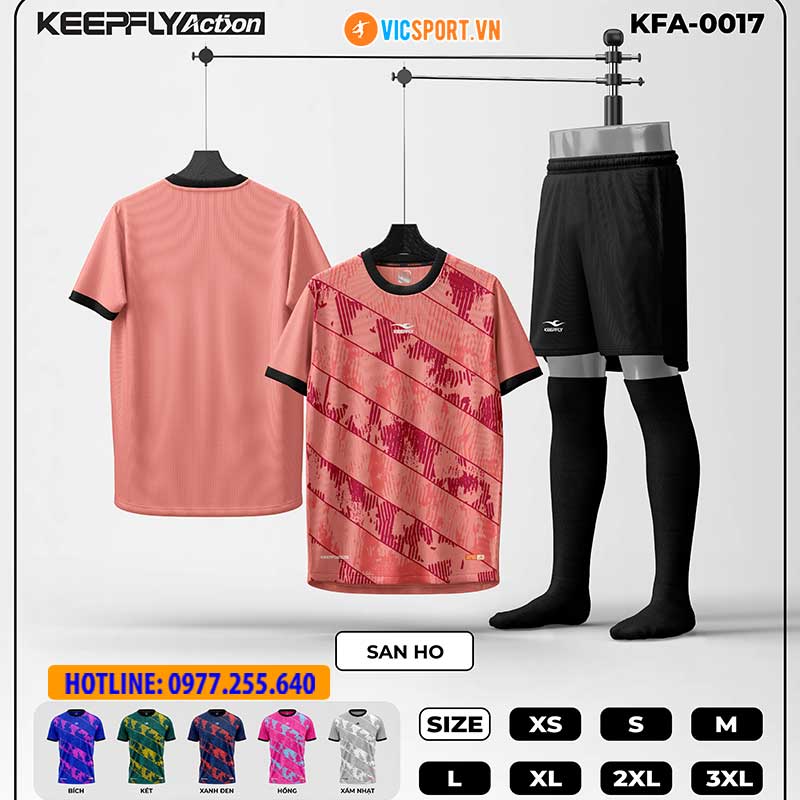 Áo đá banh thiết kế Keepfly KFA 0017 - Hình ảnh 5