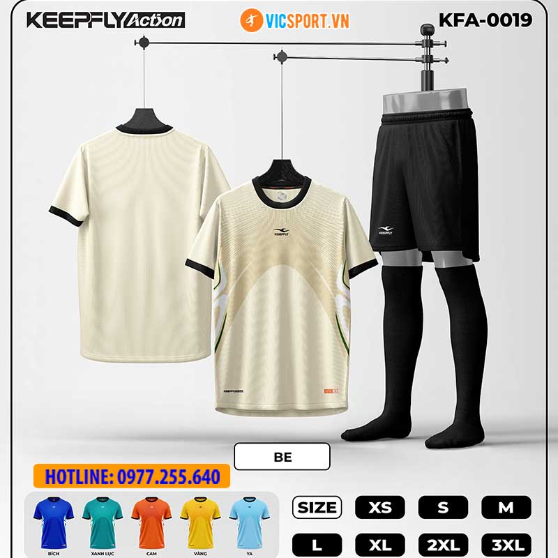 Áo đá banh thiết kế Keepfly KFA 0019 - Hình ảnh 5