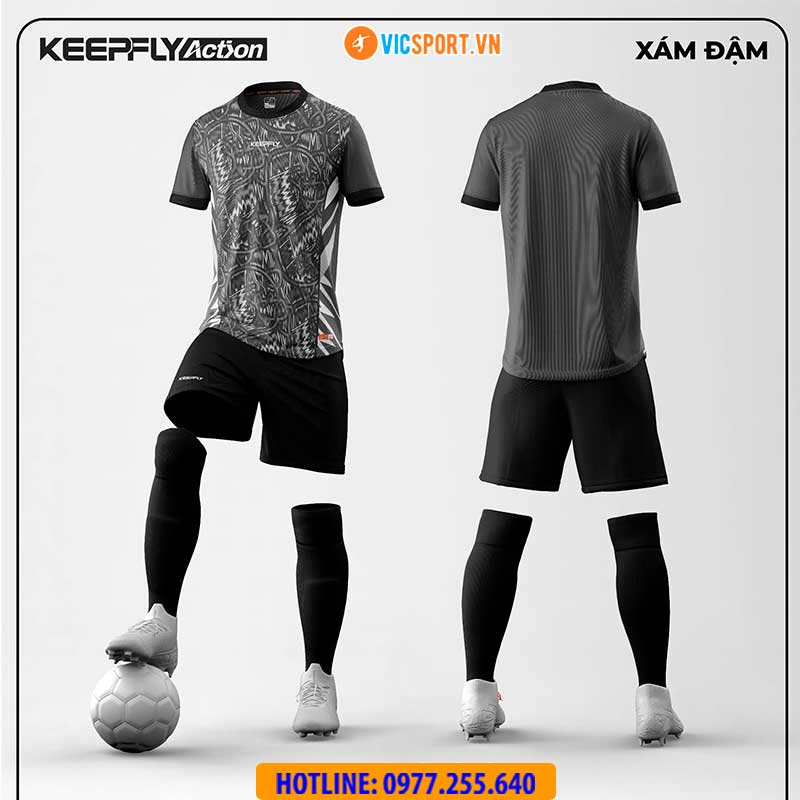 Áo đá banh thiết kế Keepfly KFA 0021 - Hình ảnh 3