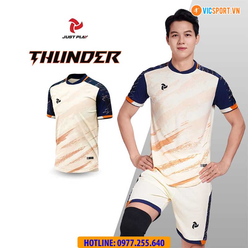 Áo đá banh không logo Justplay Thunder - Hình ảnh 40