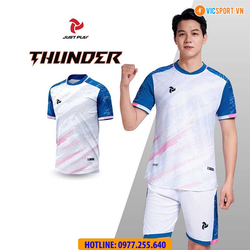 Áo đá banh không logo Justplay Thunder - Hình ảnh 42