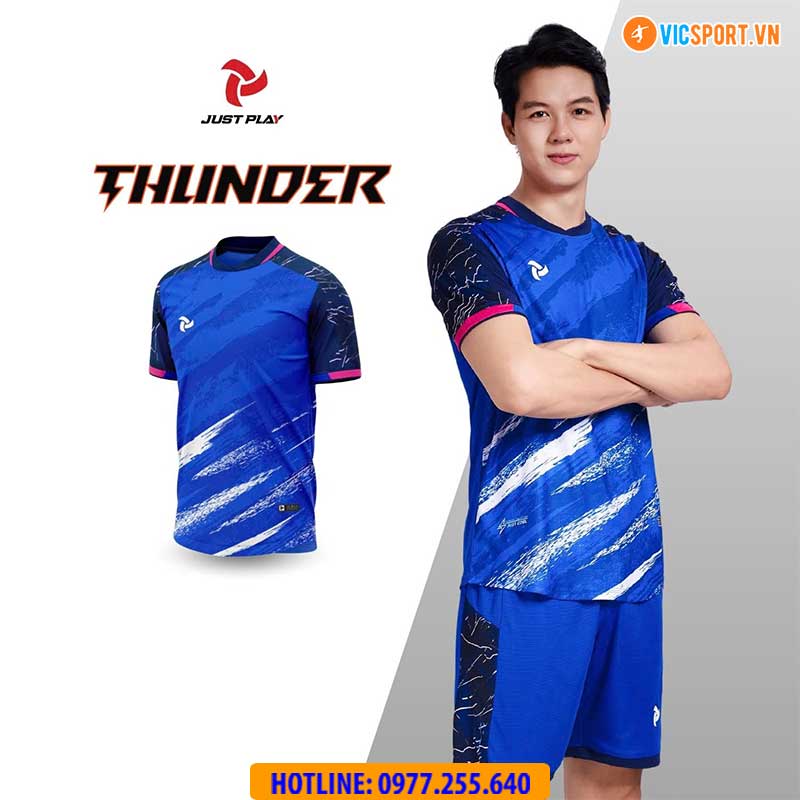 Áo đá banh không logo Justplay Thunder - Hình ảnh 44
