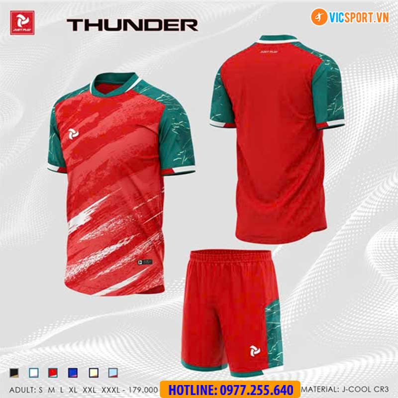 Áo đá banh không logo Justplay Thunder - Hình ảnh 57