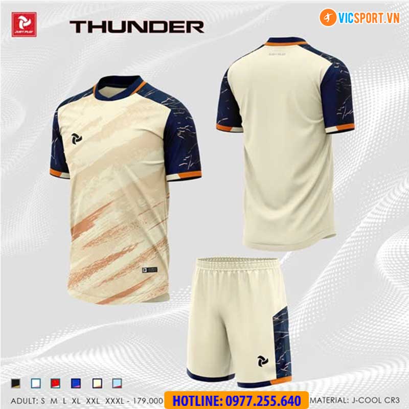 Áo đá banh không logo Justplay Thunder - Hình ảnh 58