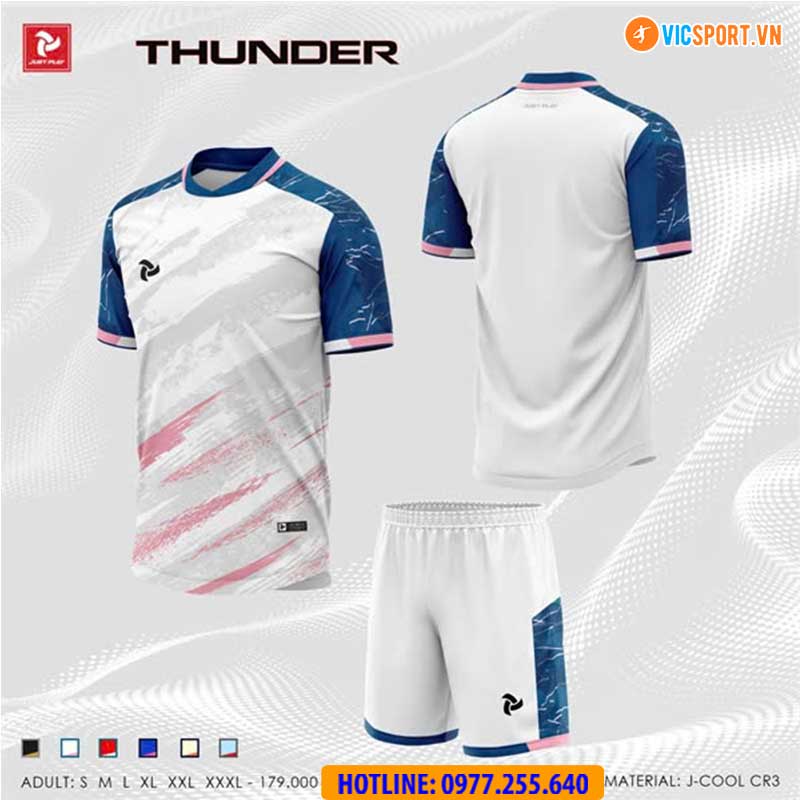 Áo đá banh không logo Justplay Thunder - Hình ảnh 59