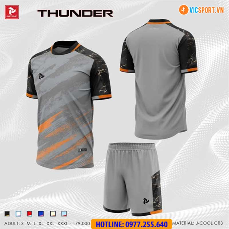 Áo đá banh không logo Justplay Thunder - Hình ảnh 61