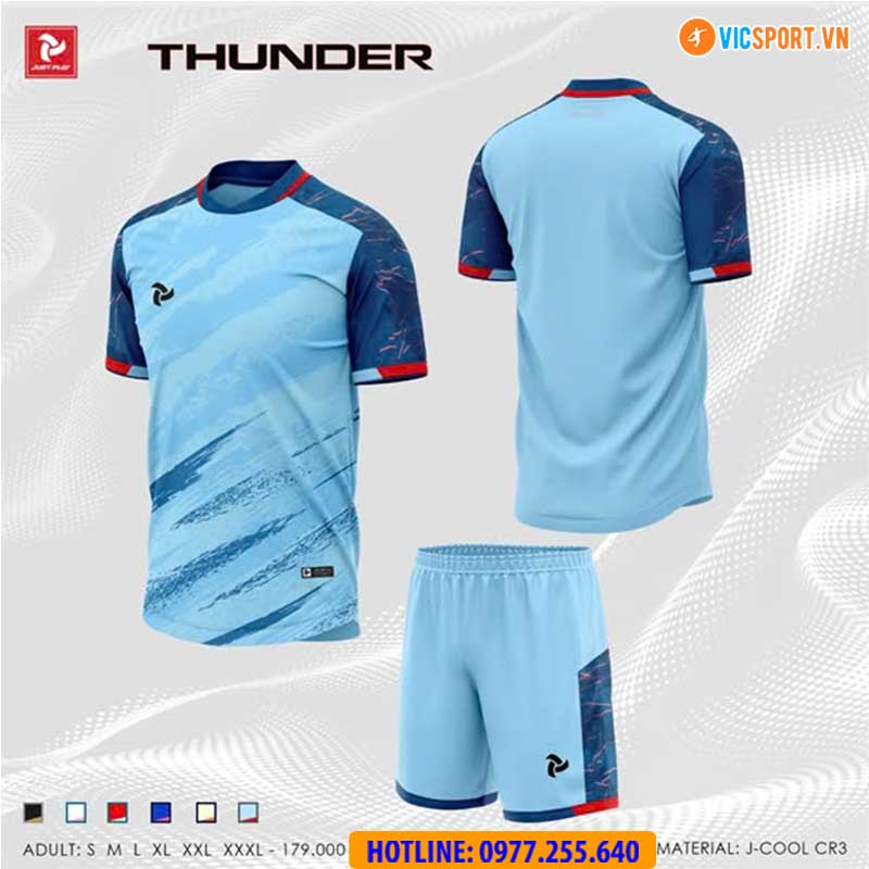 Áo đá banh không logo Justplay Thunder - Hình ảnh 63