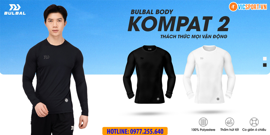 Áo lót body Bulbal Kompat 2 tay dài - Hình ảnh 2