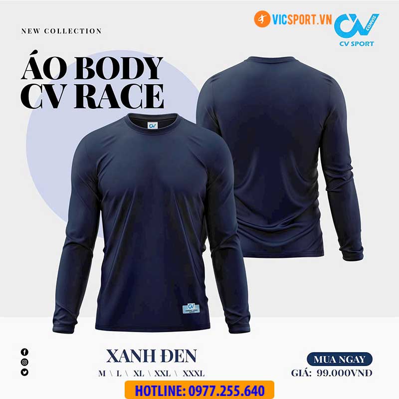 Áo lót body CV Race tay dài - Hình ảnh 6