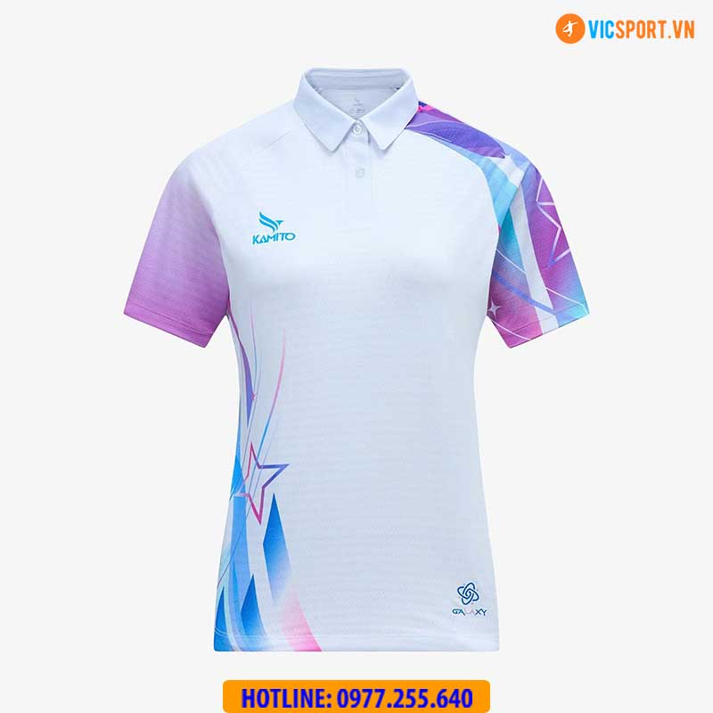 Áo polo thể thao Kamito Galaxy 2 chính hãng - Hình ảnh 7