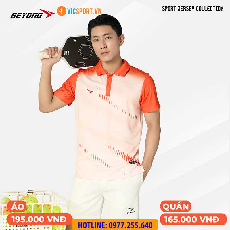 Áo cầu lông nam nữ đa năng Beyono Hype CB07 - Hình ảnh 8