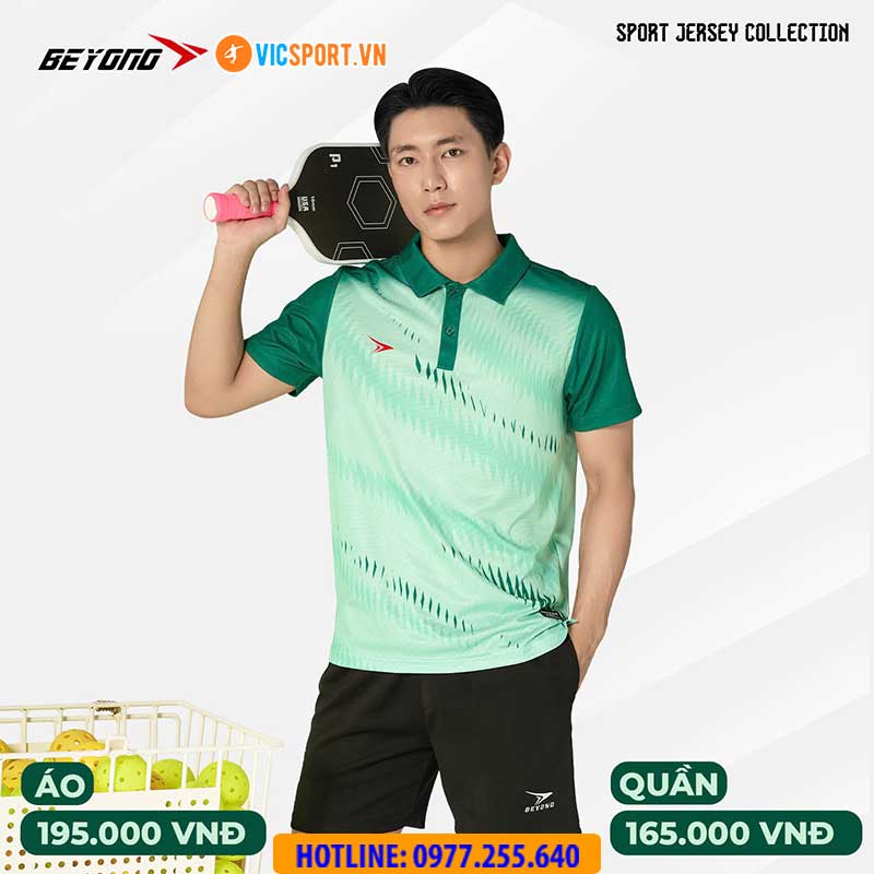 Áo cầu lông nam nữ đa năng Beyono Hype CB07 - Hình ảnh 7