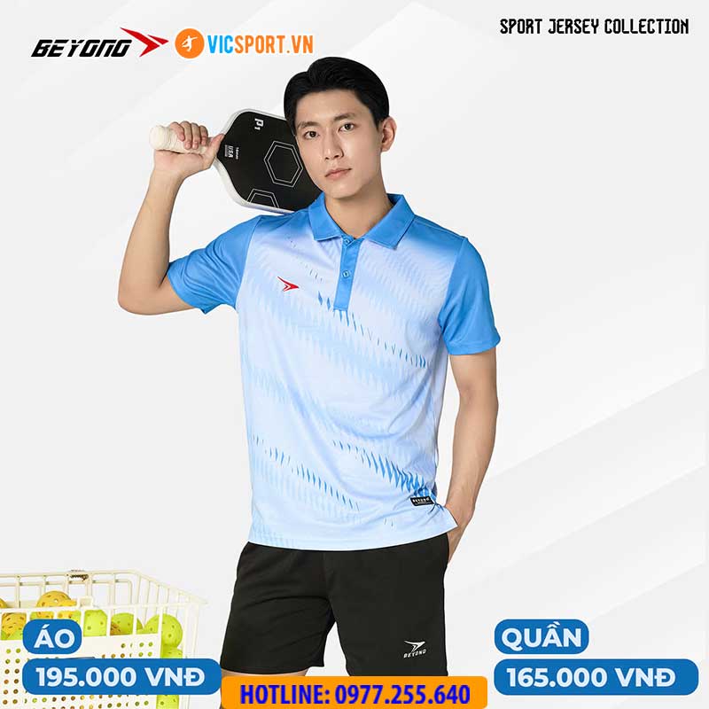 Áo cầu lông nam nữ đa năng Beyono Hype CB07 - Hình ảnh 6