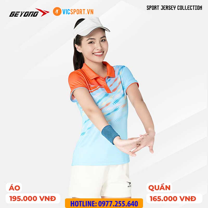 Áo cầu lông nam nữ đa năng Beyono Hype CB05 - Hình ảnh 4