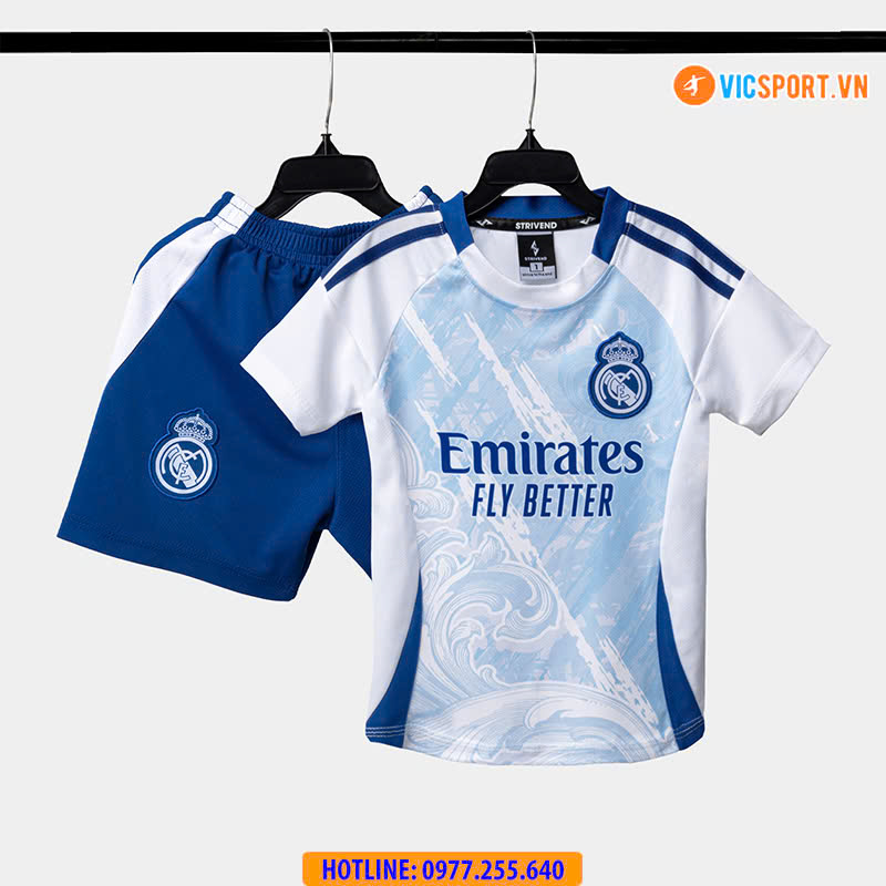 Áo đá banh trẻ em Strivend Clb Real Madrid mùa giải 2024-2025 - Hình ảnh 29
