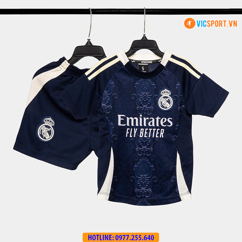 Áo đá banh trẻ em Strivend Clb Real Madrid mùa giải 2024-2025 - Hình ảnh 25