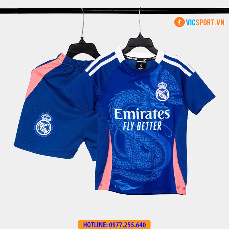 Áo đá banh trẻ em Strivend Clb Real Madrid mùa giải 2024-2025 - Hình ảnh 18