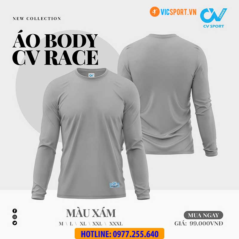 Áo lót body CV Race tay dài - Hình ảnh 8