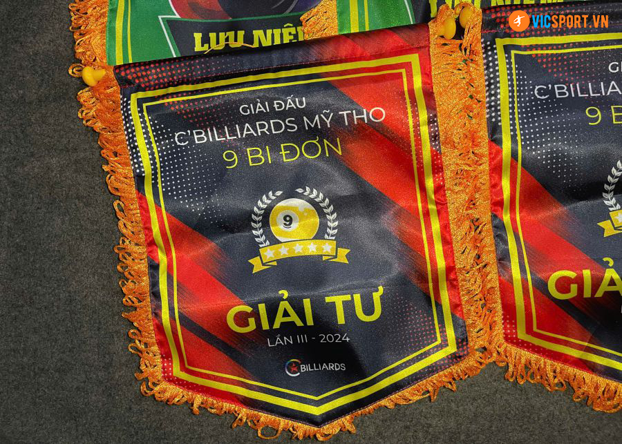Cờ bầu lưu niệm - cờ giải (thiết kế theo yêu cầu) - Hình ảnh 45