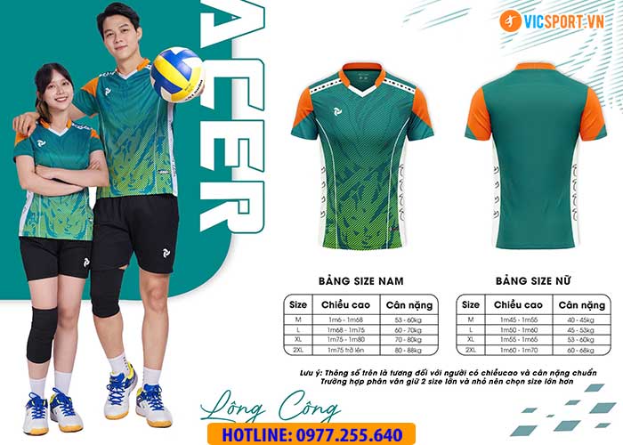 Quần áo bóng chuyền nam nữ Justplay Acer - Hình ảnh 16