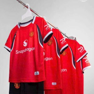 Áo đá banh trẻ em thiết kế Clb Manchester United