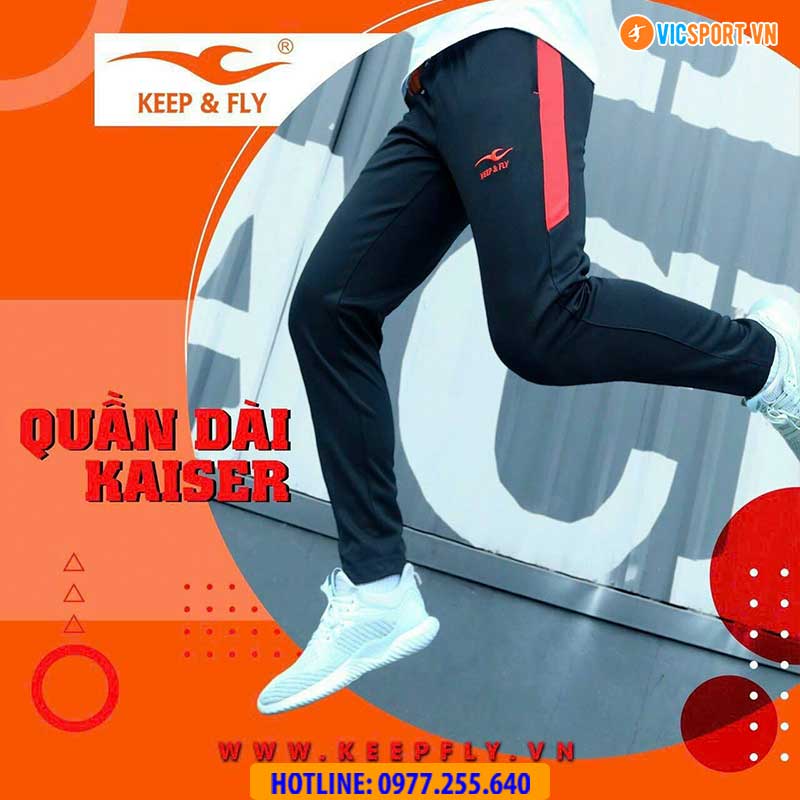 Quần dài thể thao Keepfly Kaiser chính hãng - Hình ảnh 3