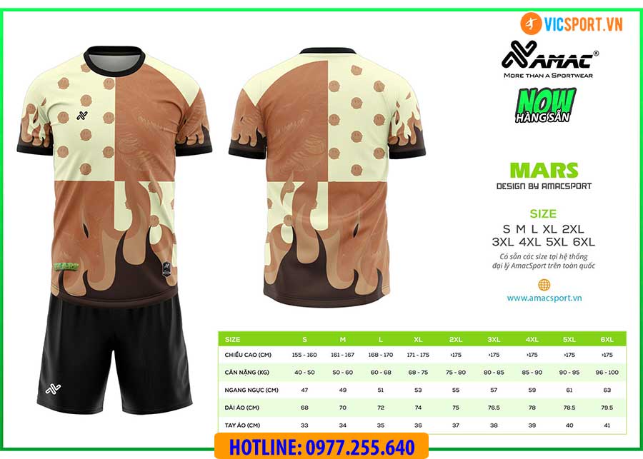 Áo đá banh thiết kế Amac Mars - Hình ảnh 15