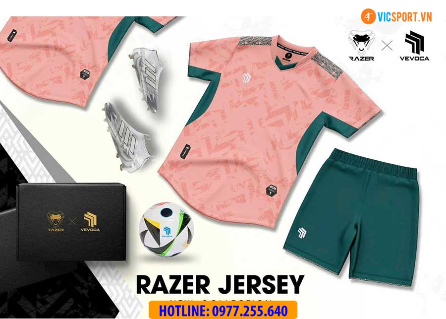 Áo đá banh không logo Vevoca Razer - Hình ảnh 17