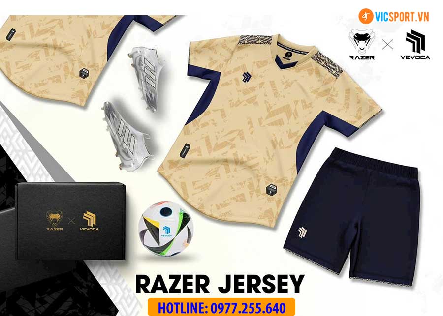 Áo đá banh không logo Vevoca Razer - Hình ảnh 14