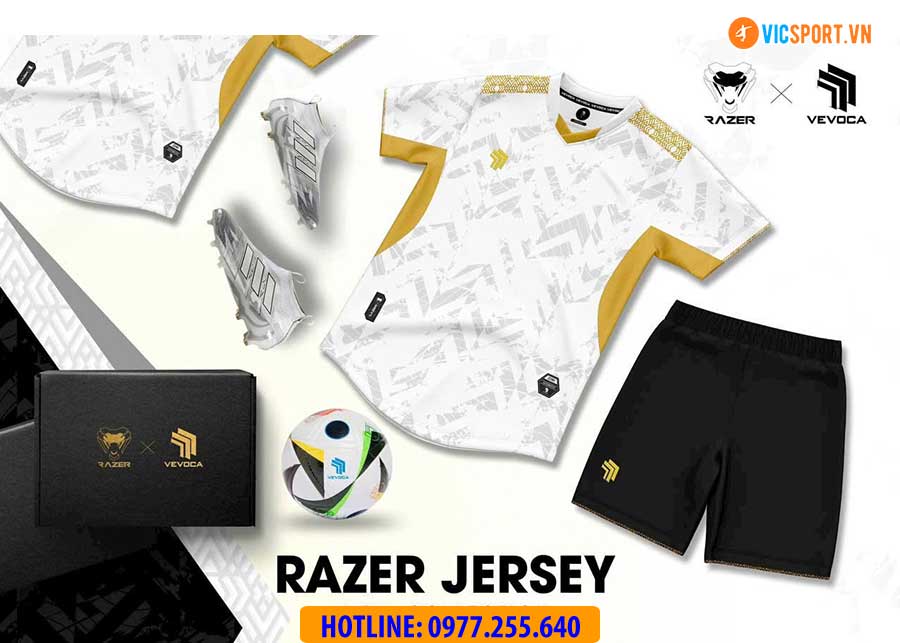 Áo đá banh không logo Vevoca Razer - Hình ảnh 18